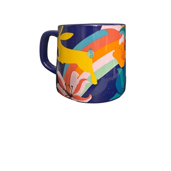 Starbucks Floral Rabbit Ceramic Mug 14 Oz Limited Edition 2020 - Picture 4 of 7